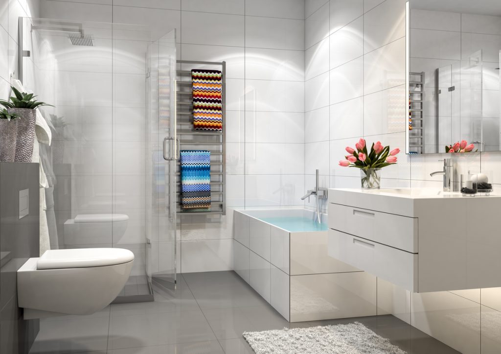 Modern bathroom Chilliwack Tile Supply Building Materials & Supplies
